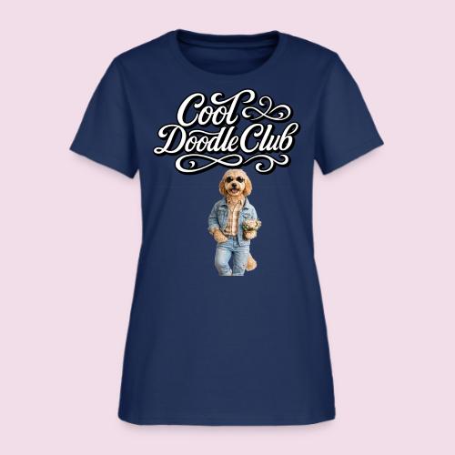 Cool Doodle Club | Goldendoodle Lover Design - Women's T-Shirt
