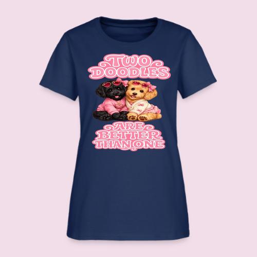 Two Doodles Are Better Than One - Women's T-Shirt