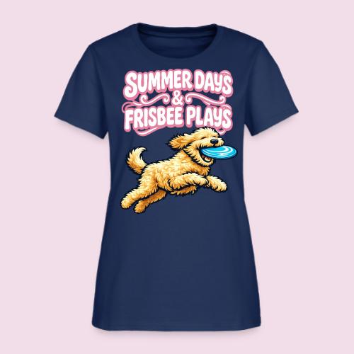 Summer Days & Frisbee Plays - Women's T-Shirt