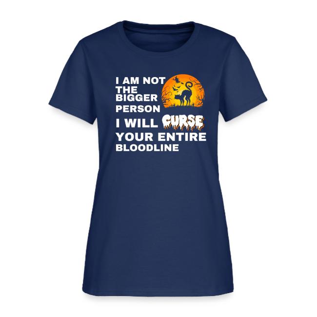 I am not the bigger person