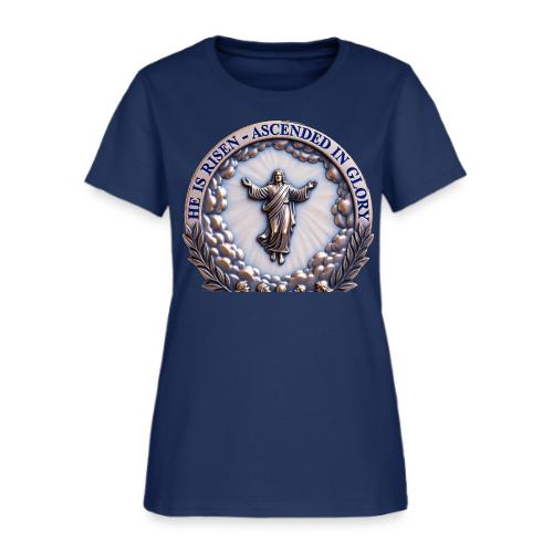 He Is Risen Ascended In Glory T Shirt, Gift - Women's T-Shirt