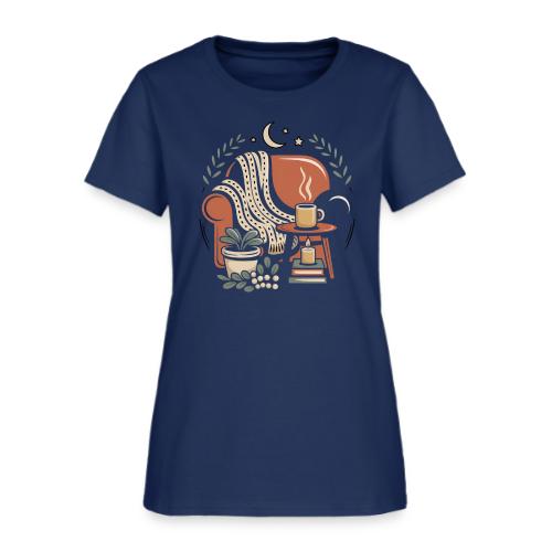Moonlit Cozy Night Recliner - Women's T-Shirt