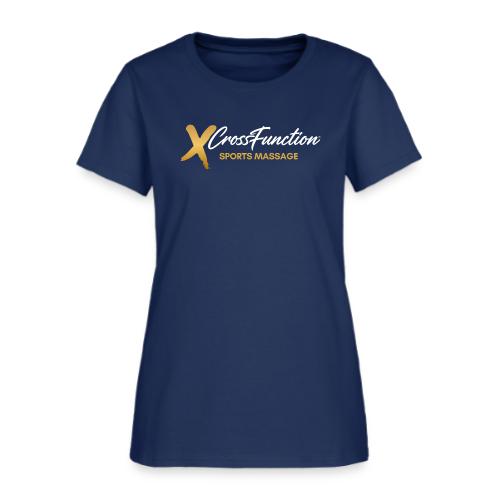 White XF SPORTS MASSAGE LOGO (front only) - Women's T-Shirt