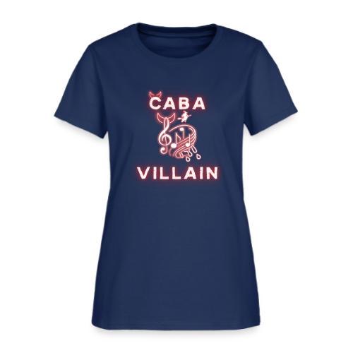 CabaVillain - Black Text - Women's T-Shirt