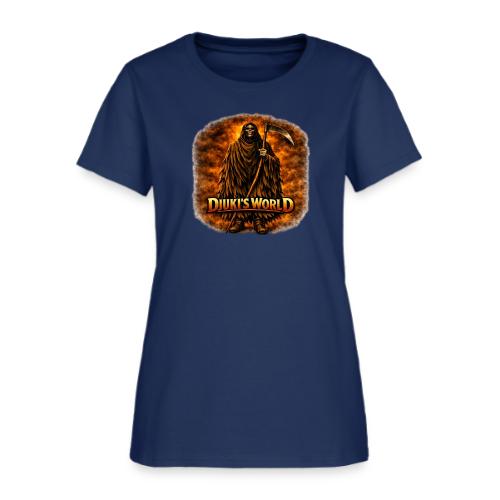 DJUKI’S WORLD – Kalru in Flames - Women's T-Shirt