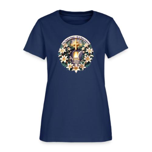 Easter The Tomb Is Empty T Shirt, Christian Gift - Women's T-Shirt