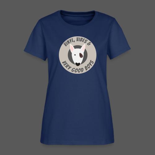 Vinyl, Vibes and Very Good Boys - Women's T-Shirt