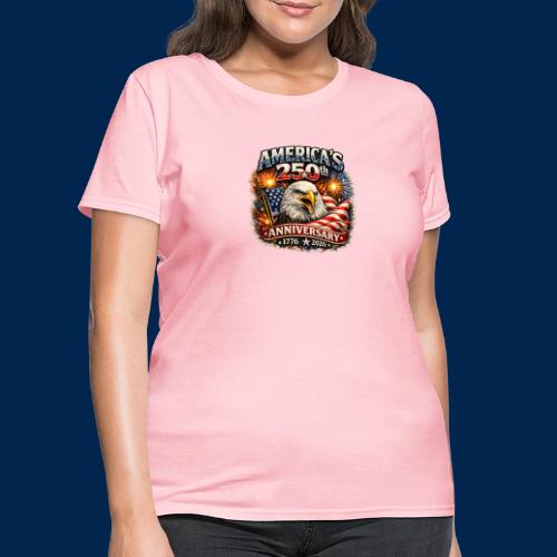 America 250th Anniversary Timeline Design - Women's T-Shirt