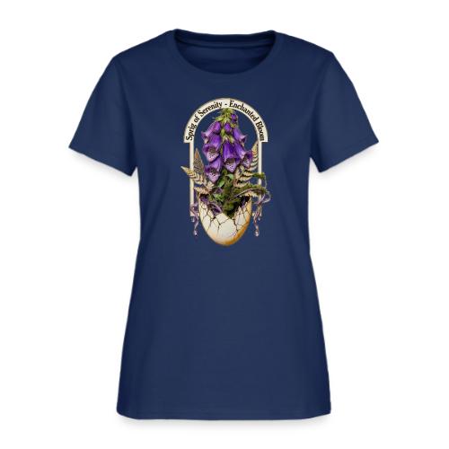 Spring Serenity Foxglove Tee, Easter Gift for wife - Women's T-Shirt