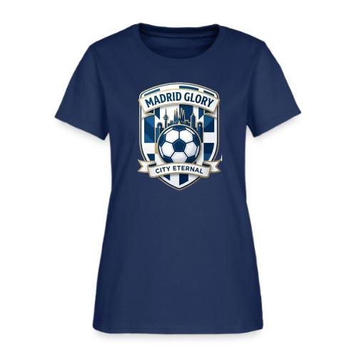 Madrid Skyline Glory T Shirt, Madrid Fan Gift - Women's T-Shirt
