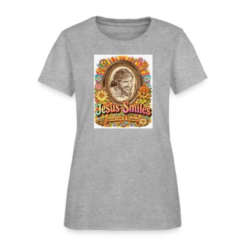 jesus-smile.com, Rare Portrait, Jesus the Healer. - Women's T-Shirt