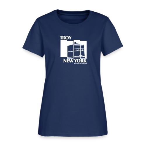 RO Troy, New York Flag Logo - Women's T-Shirt