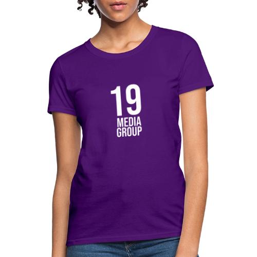 19 Media Group Logo - Women's T-Shirt