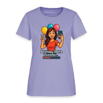 Girlfriend Birthday, Girlfriend Birthday - Women's T-Shirt - lavender - Front