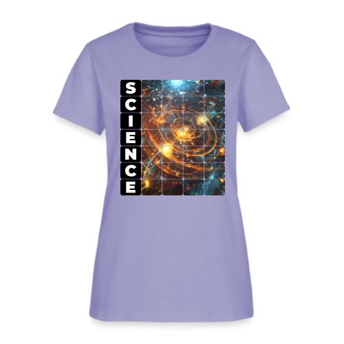 Golden Core of Science - Women's T-Shirt