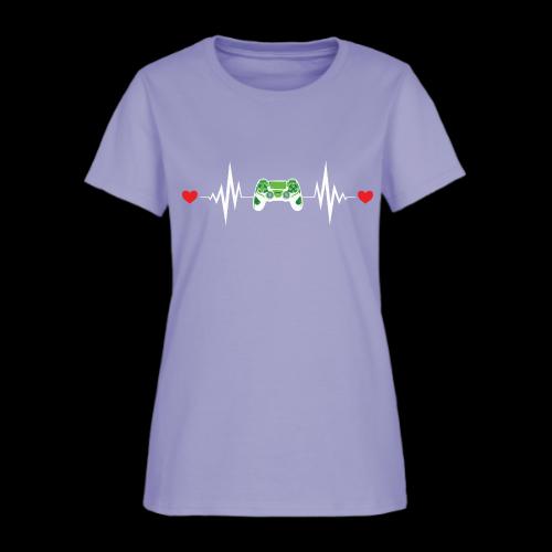 Gaming Heartbeat Controller - Women's T-Shirt