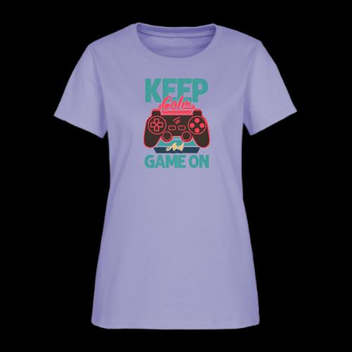 Don't Panic, Just Game On! - Women's T-Shirt
