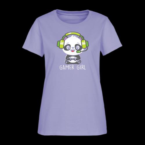 Cute Panda Gamer Girl - Women's T-Shirt