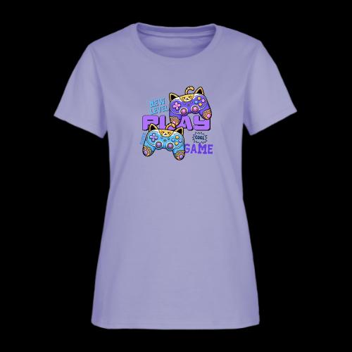 Super Cool Cat Gamer Unlocked - Women's T-Shirt