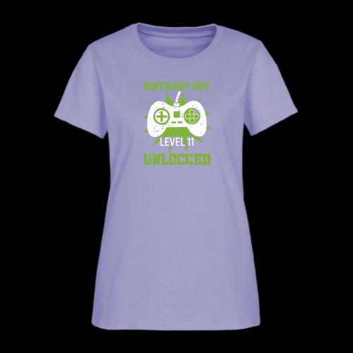 Birthday Boy: Level 11 Unlocked! - Women's T-Shirt