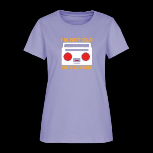 I'm Not Old, I'm a Classic (Boombox) - Women's T-Shirt