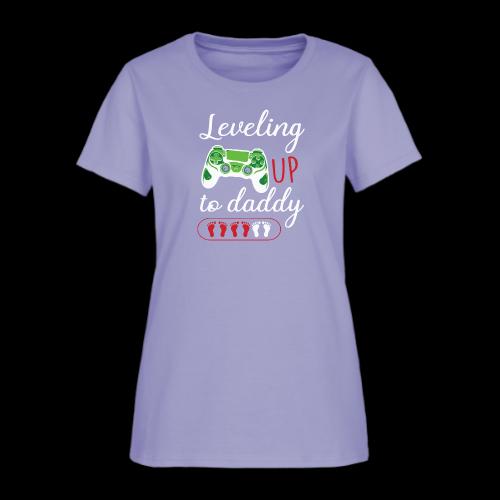 Leveling Up to Daddy Gamer - Women's T-Shirt