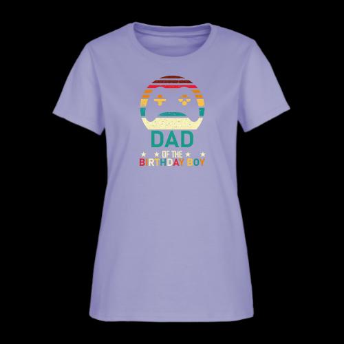 Dad of the Birthday Boy Gamer - Women's T-Shirt