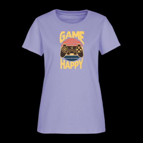 Happiness is a Game Controller Away - Women's T-Shirt