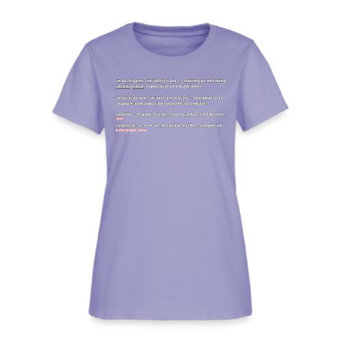Intelligent - Women's T-Shirt