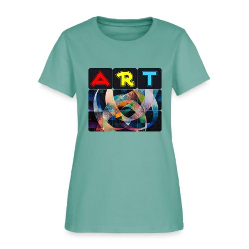 Art of Stripes and Shades - Women's T-Shirt