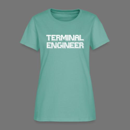 Terminal Engineer ASCII Double Print - Women's T-Shirt