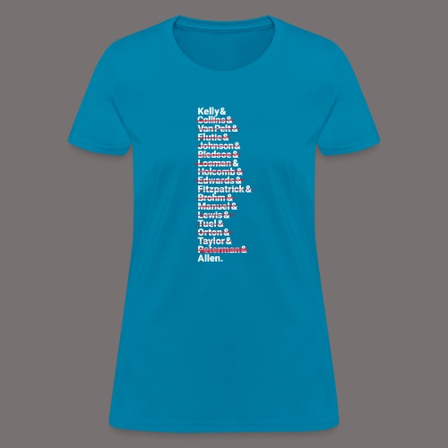 Buffalo Franchise Quarterbacks - Women's T-Shirt