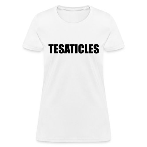 hatemail tesaticles - Women's T-Shirt
