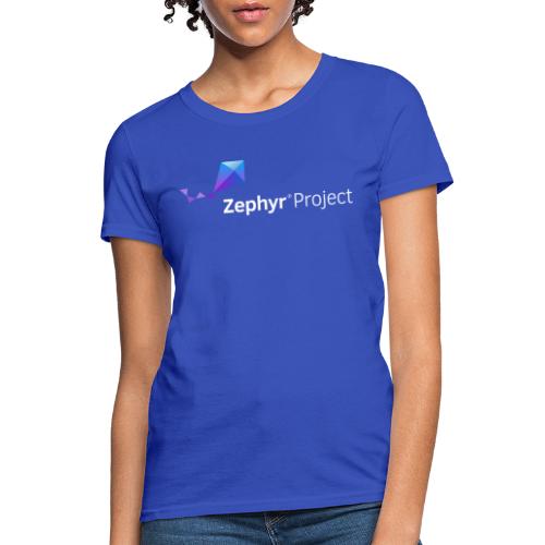 Zephyr Project Logo (white) - Women's T-Shirt