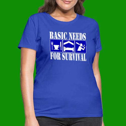 Softball/Baseball Basic Needs - Women's T-Shirt