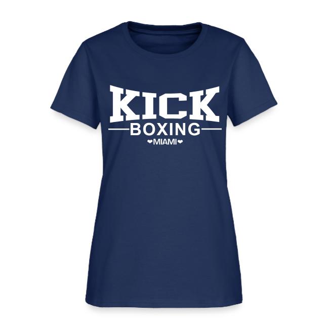KICKBOXING MIAMI White Letters