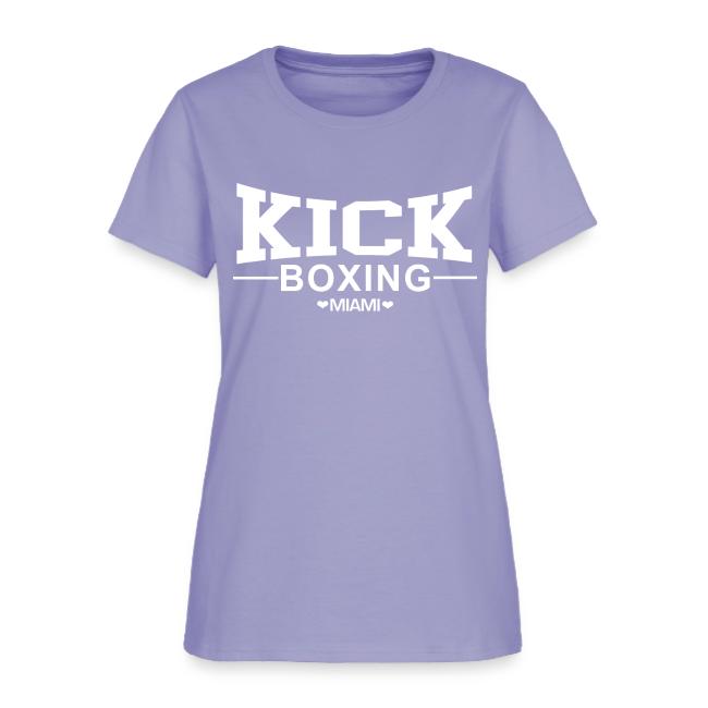 KICKBOXING MIAMI White Letters