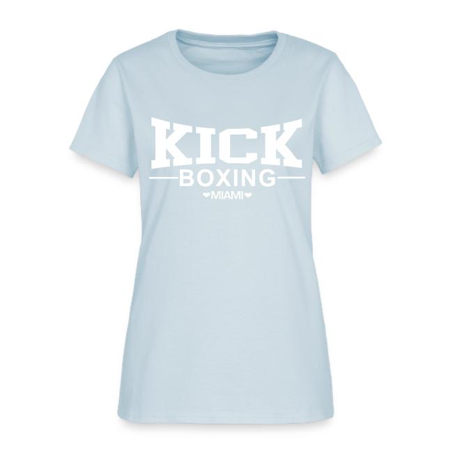 KICKBOXING MIAMI White Letters