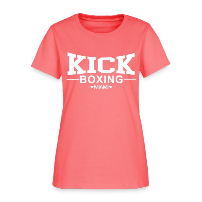 KICKBOXING MIAMI White Letters