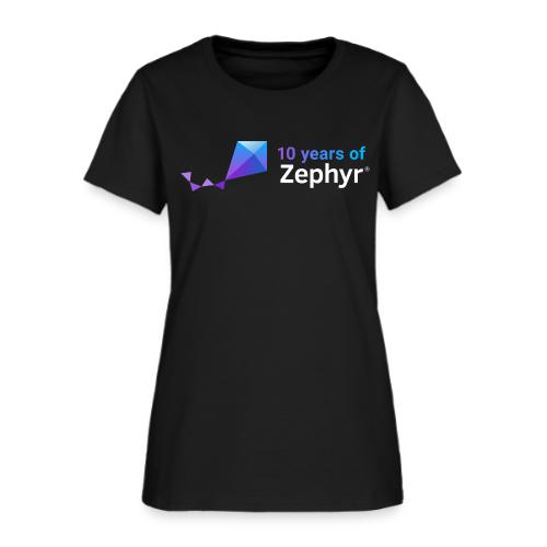 Zephyr 10th Anniversary Horizontal Color Reversed - Women's T-Shirt