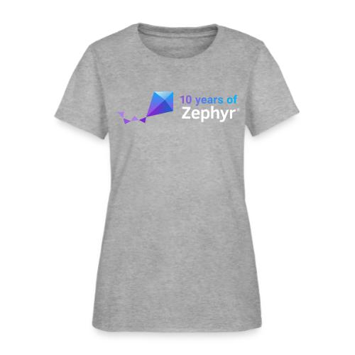 Zephyr 10th Anniversary Horizontal Color Reversed - Women's T-Shirt