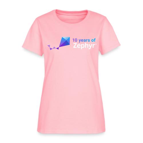 Zephyr 10th Anniversary Horizontal Color Reversed - Women's T-Shirt