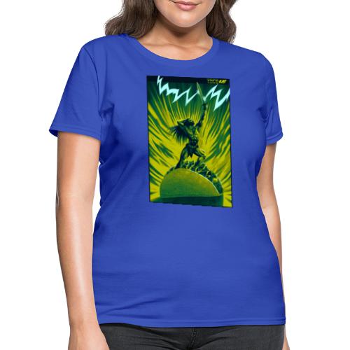 TACO BARBARIAN (green n blue variant) - Women's T-Shirt