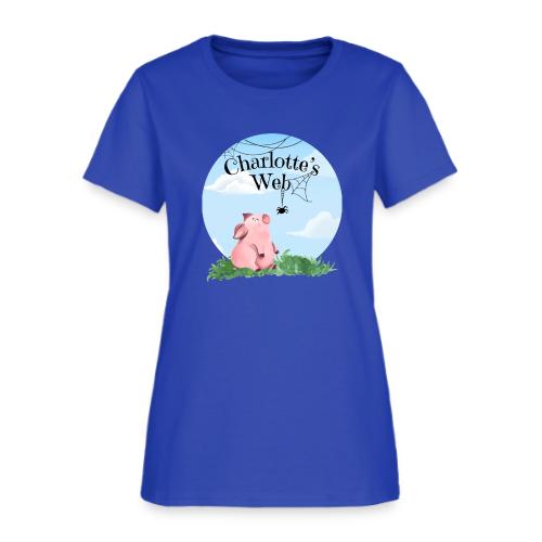 Charlotte's Web (White Text) - Women's T-Shirt