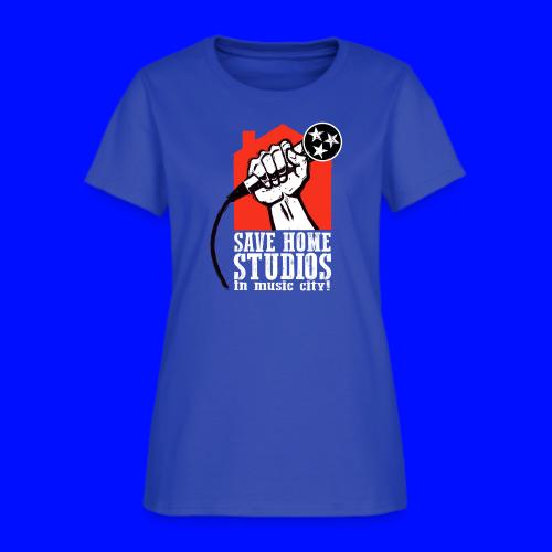Save Home Studios In Music City - Women's T-Shirt