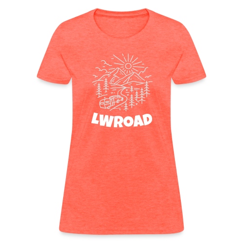 LWRoad White Logo - Women's T-Shirt