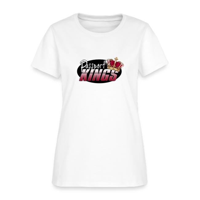 Passport Kings logo for dark shirts