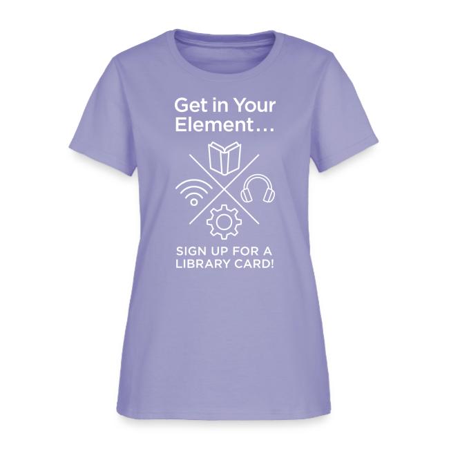 Library Card Sign-up Month - Get In Your Element