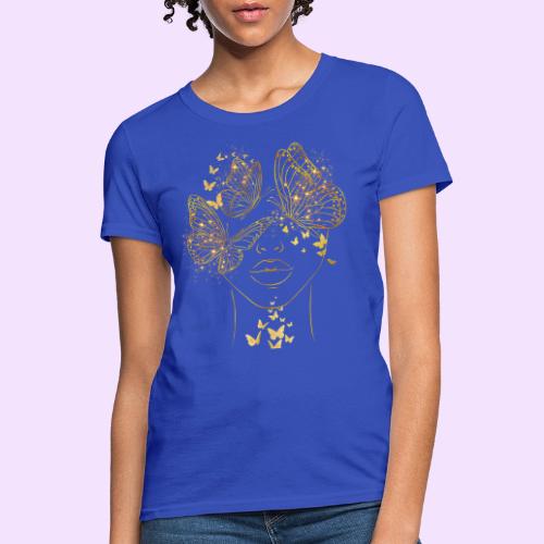 Queen Of Butterflies - Goddess Design - Women's T-Shirt