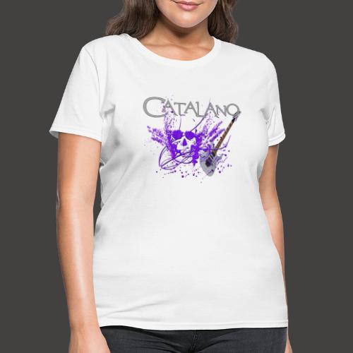Catalano Skull Guitar - Women's T-Shirt